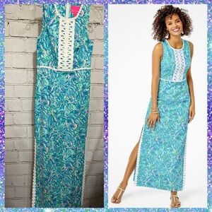 Lilly Pulitzer Ashler Shift Maxi Size 0